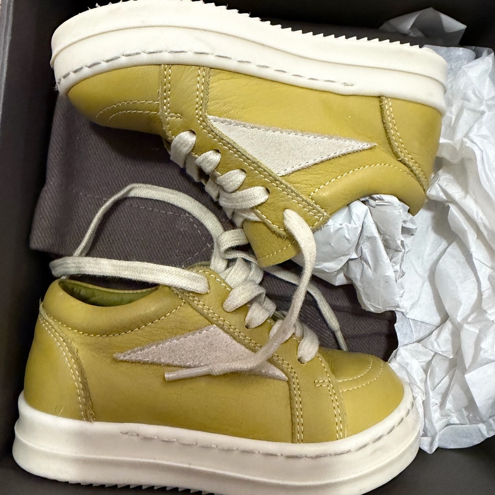 Yellow Kids Sneakers